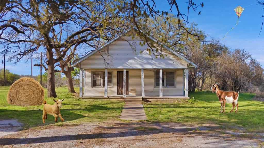 202 Johns Road Chico, TX 76431 - Photo 33 of 33 a front view of a house with garden and trees