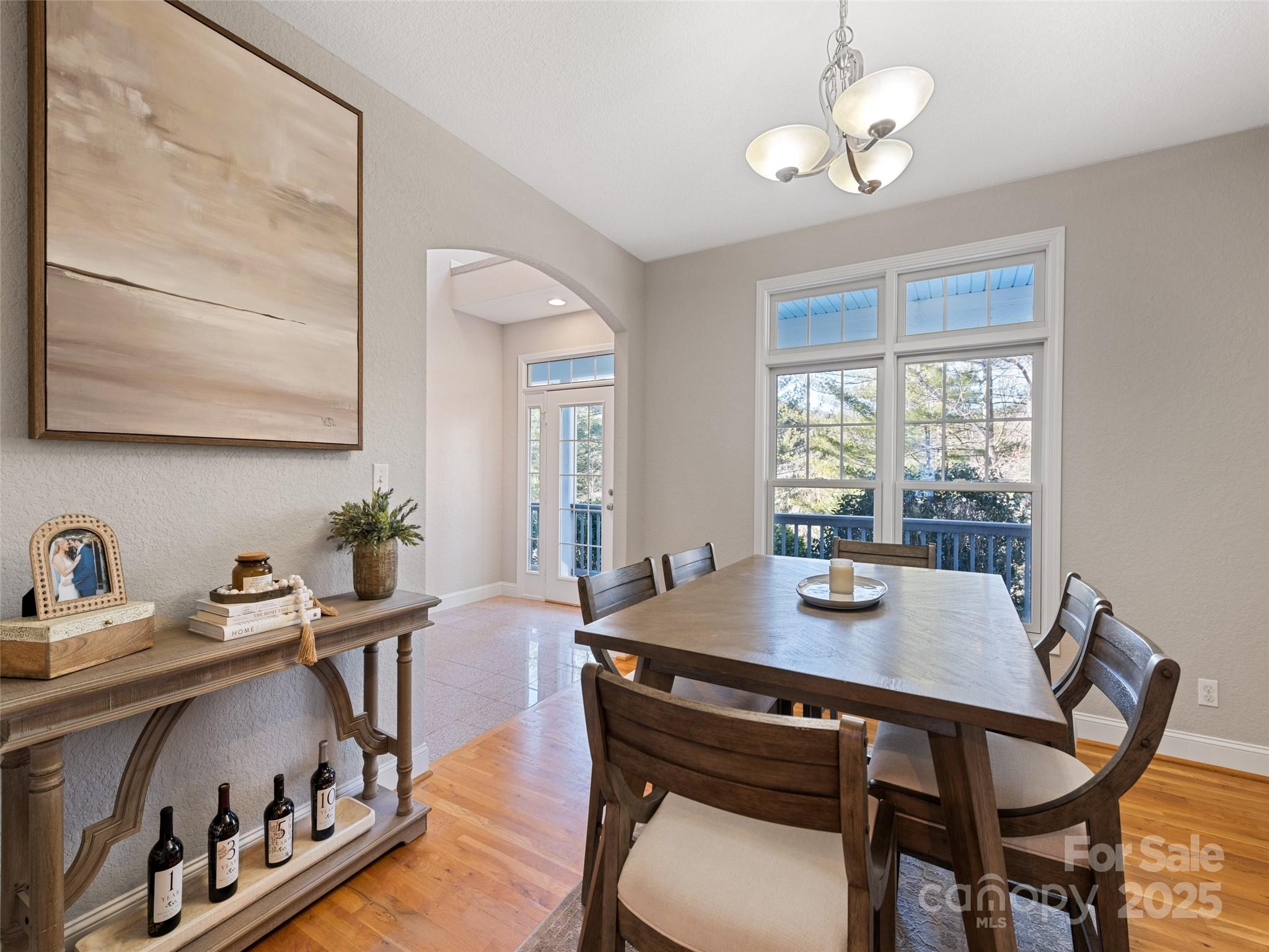 15 Lone Coyote Ridge Fletcher, NC 28732 - Photo 22 of 46 a view of a dining room with furniture window and outside view