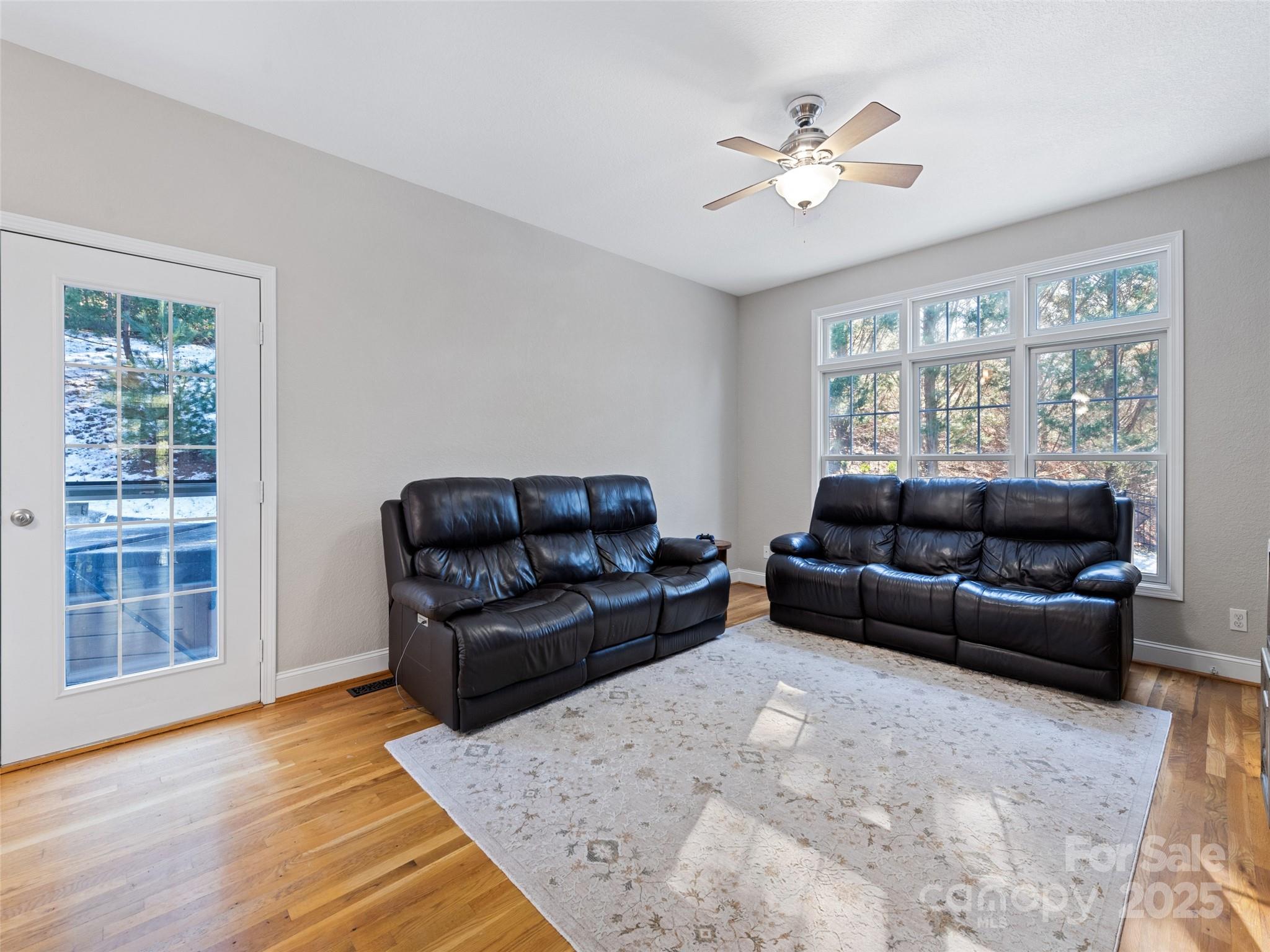 15 Lone Coyote Ridge Fletcher, NC 28732 - Photo 32 of 46 a living room with furniture and a large window