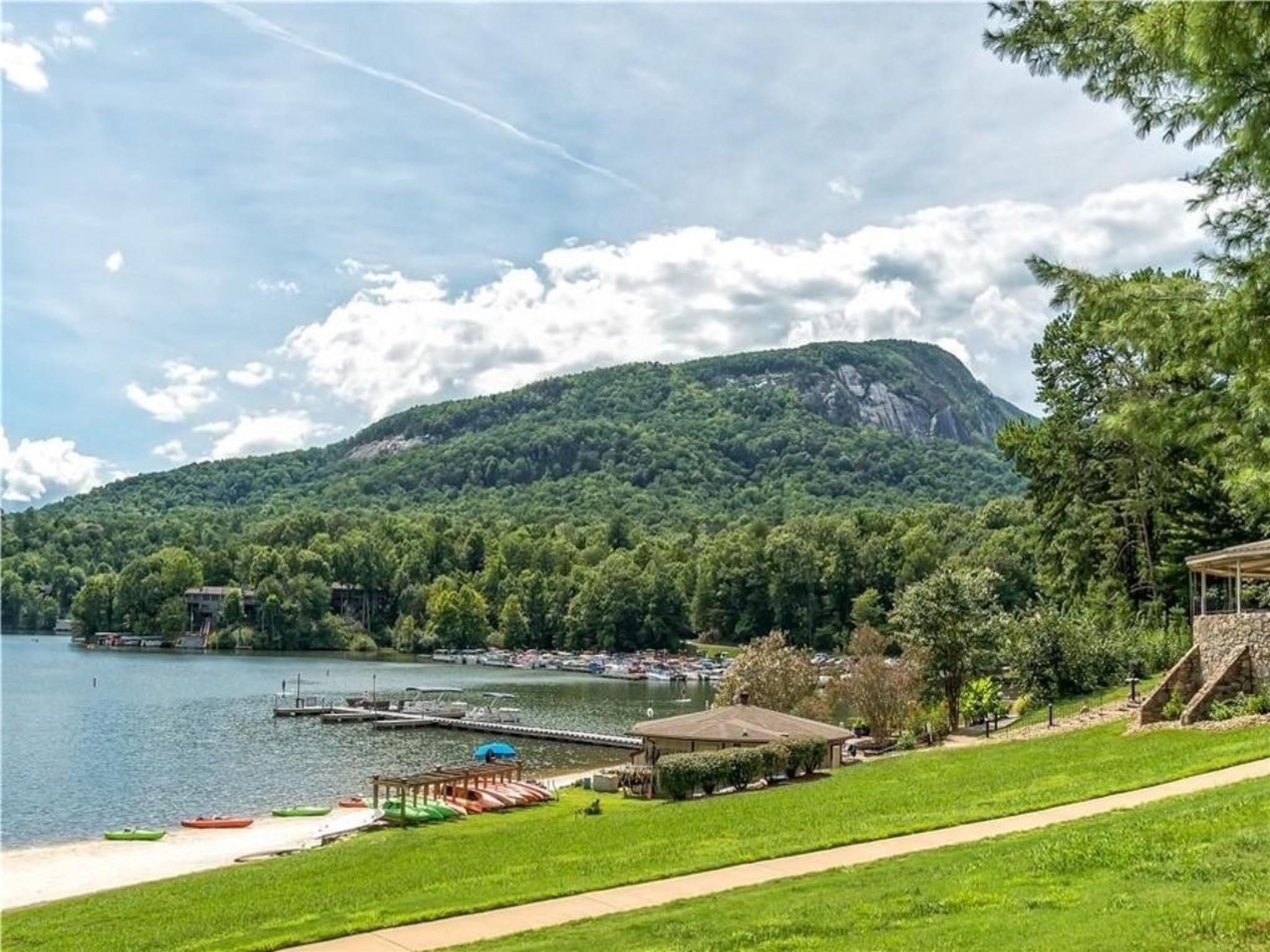 Lot 211 Quail Ridge Rd Lake Lake Lure, NC 28746 - Photo 17 of 25 a view of a lake with houses