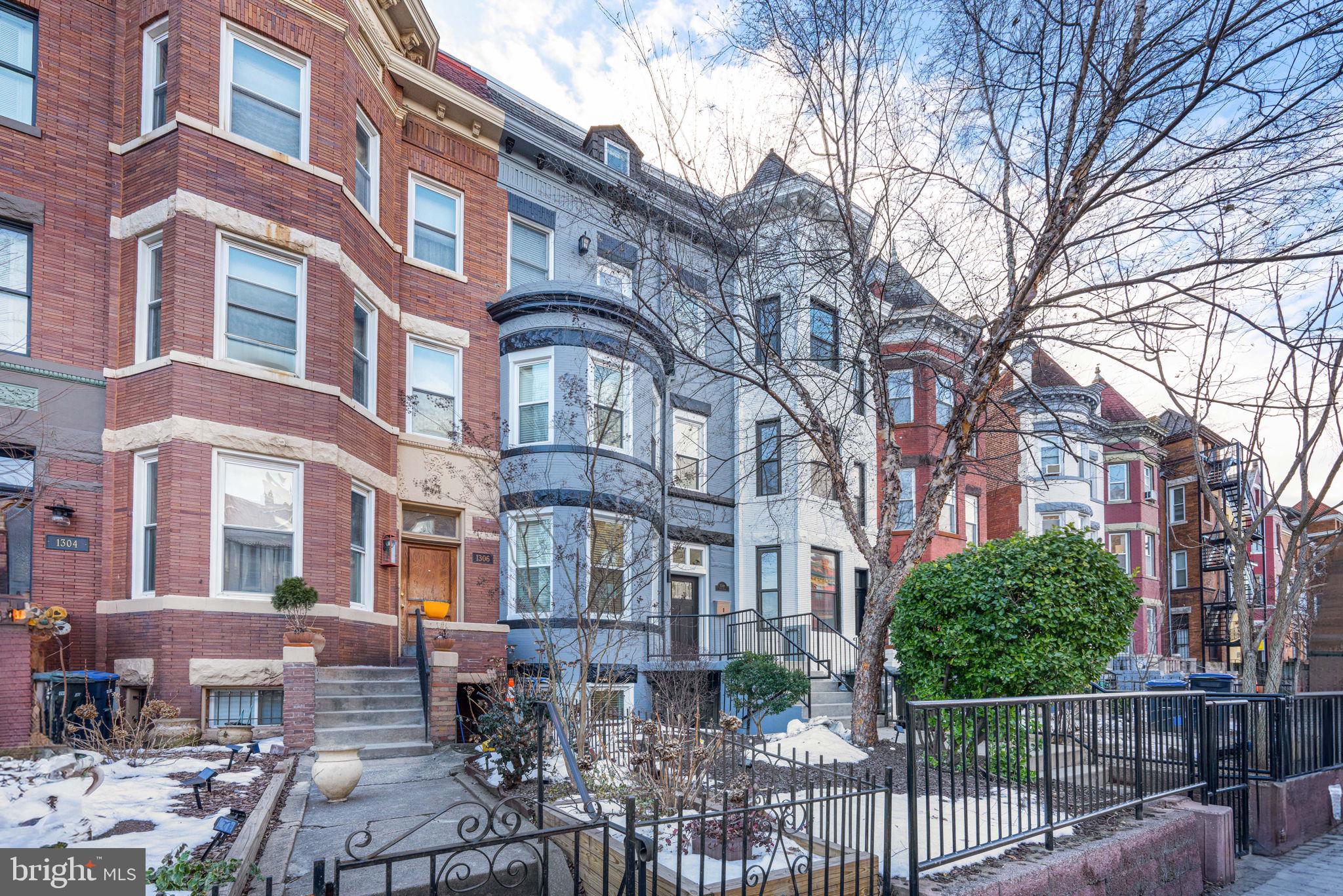 1308 Park Road Northwest, Unit 2 Washington, DC 20010 - Photo 16 of 17 a front view of a multi story building