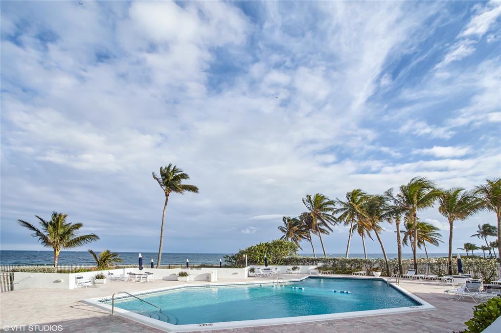 1340 South Ocean Boulevard, Unit 1109 Pompano Beach, FL 33062 - Photo 28 of 42 a view of a backyard