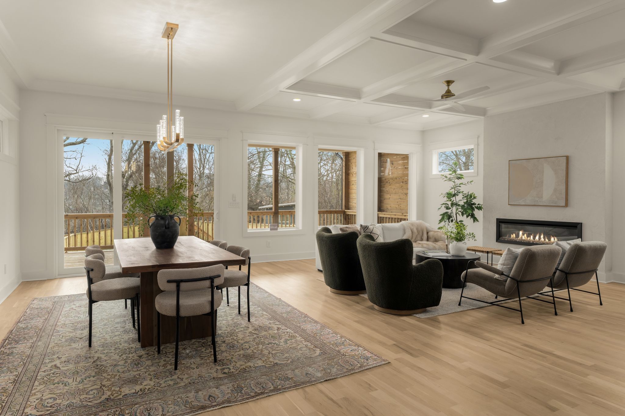 2512 Sheridan Road Nashville, TN 37206 - Photo 9 of 45 a living room with furniture and a chandelier