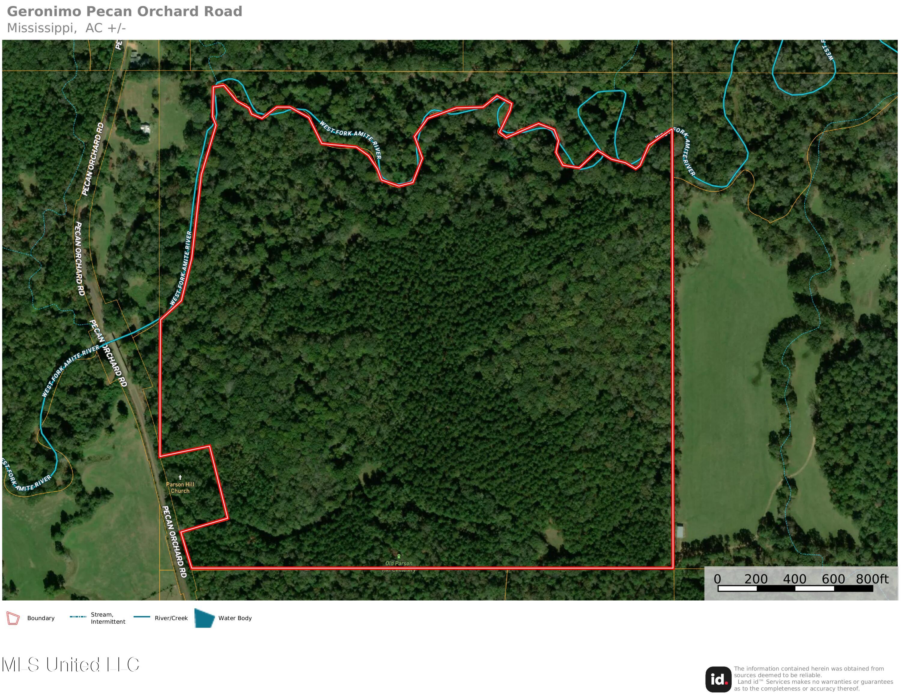 Pecan Orchard Road Liberty, MS 39645 - Photo 52 of 54 127 acres Pecan Orchard Road Aerial