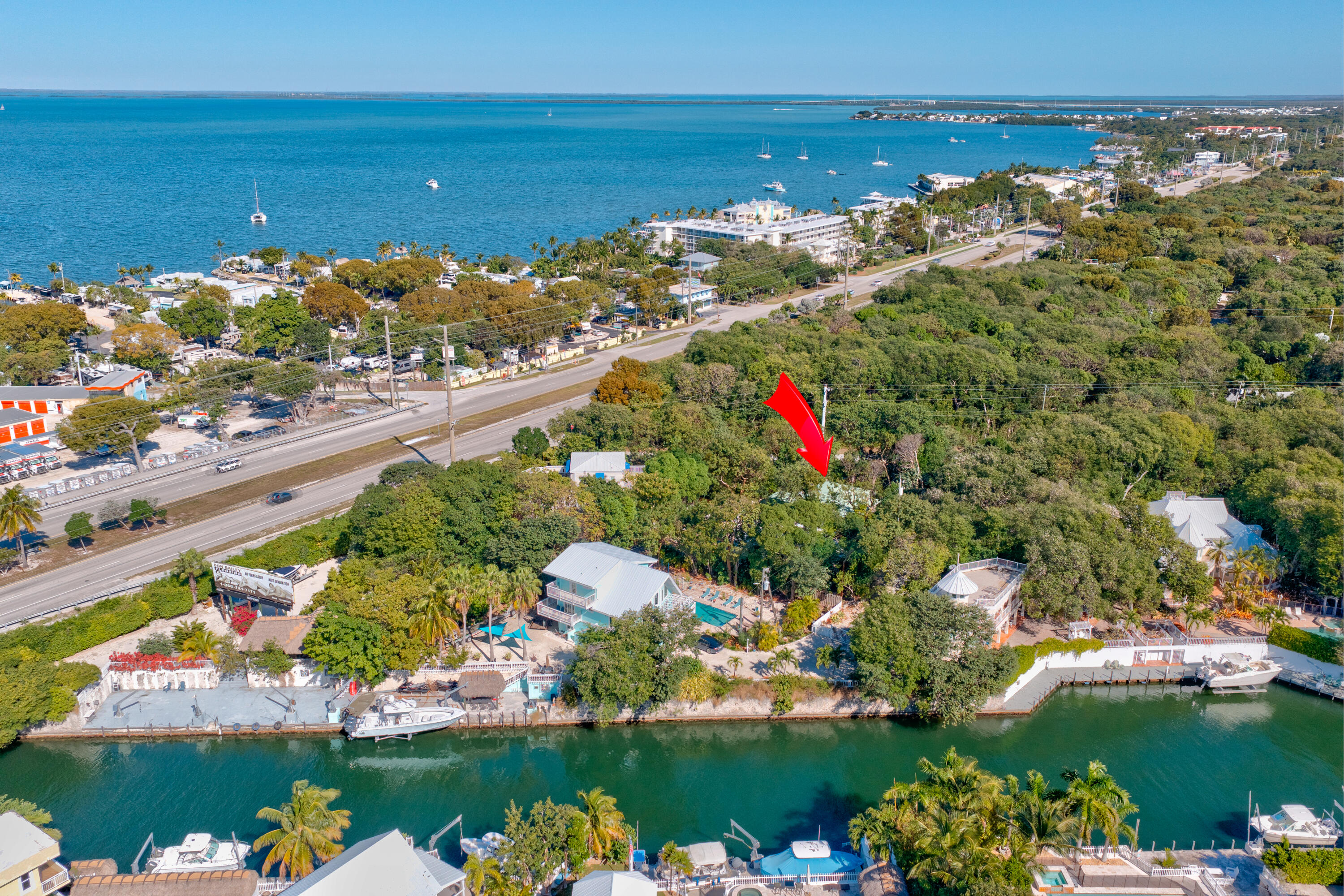 33 Blue Runner Street Key Largo, FL 33037 - Photo 50 of 60 a view of a city and ocean