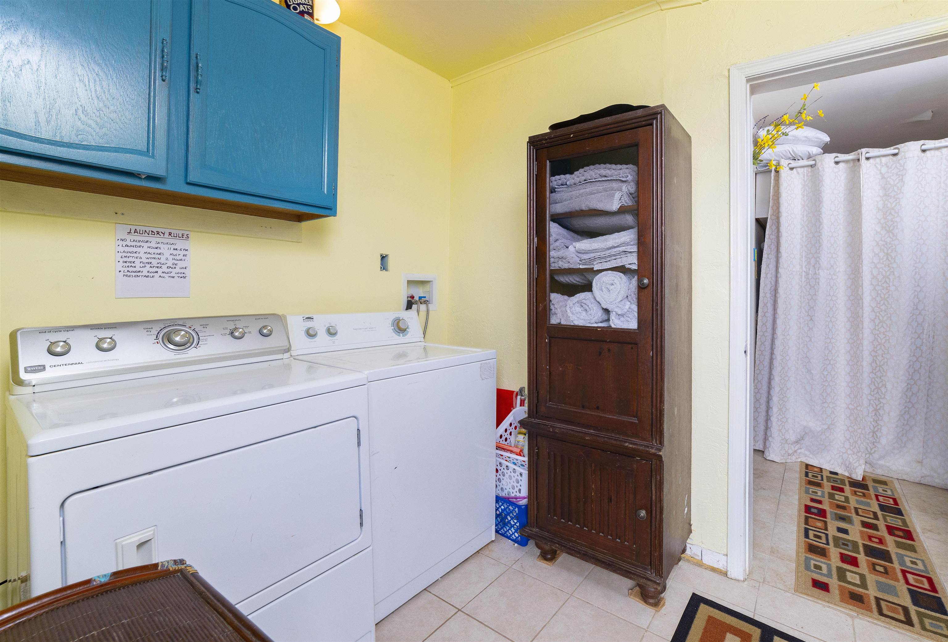 77 Oneida Street St. Augustine, FL 32084 - Photo 19 of 26 a utility room with dryer and washer