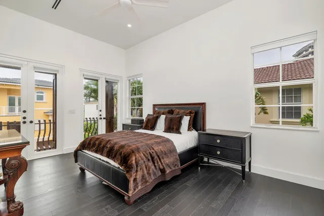 a view of a porch with a furniture