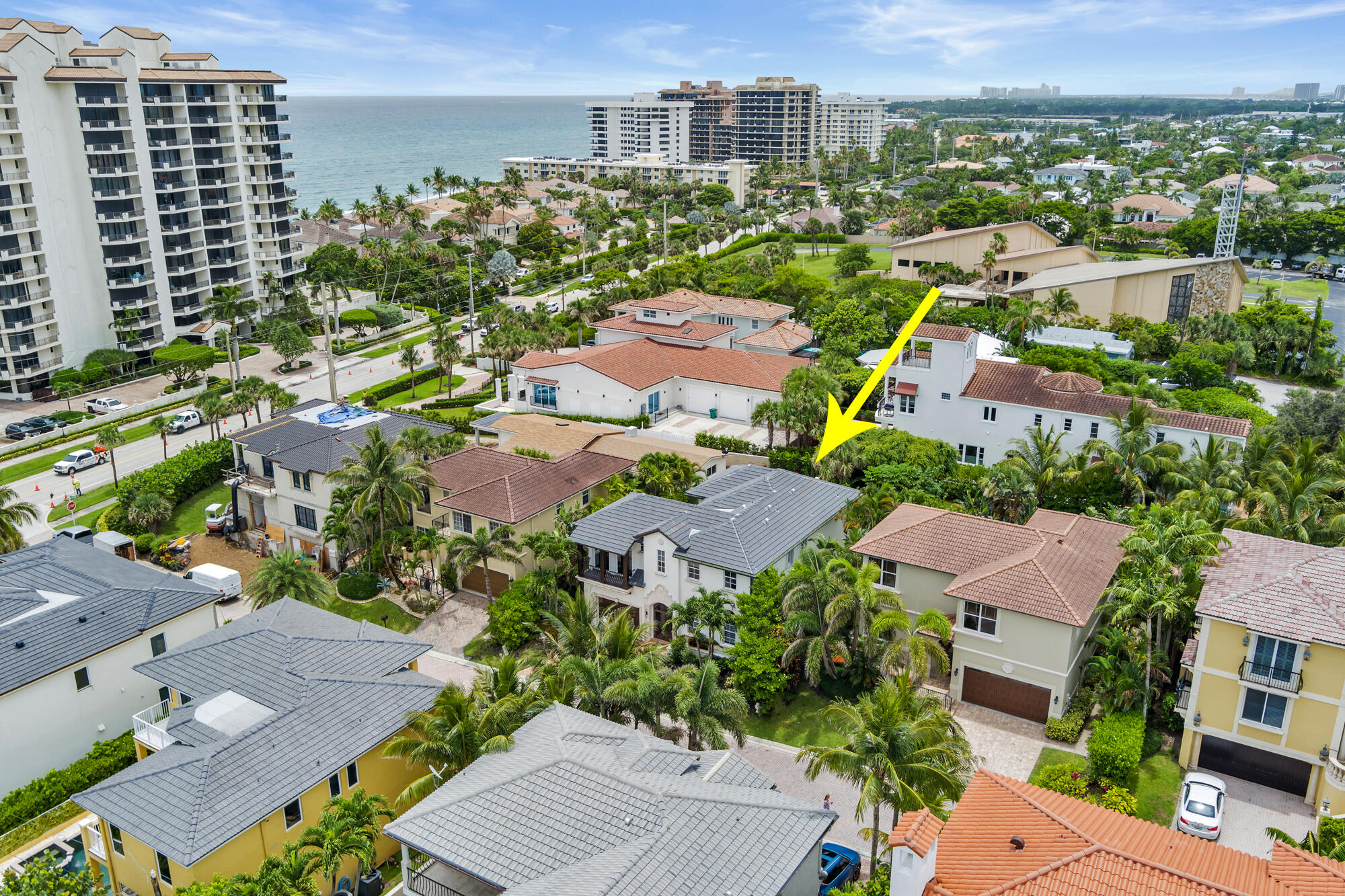 460 Surfside Lane Juno Beach, FL 33408 - Photo 33 of 51 an aerial view of multiple house