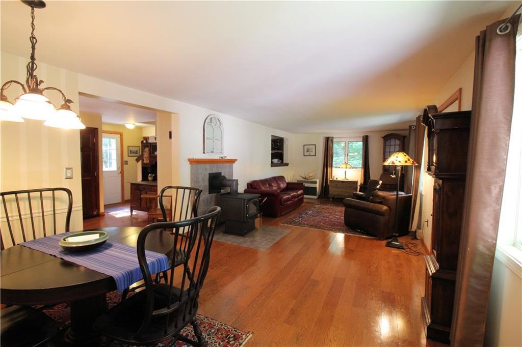 115 Mast Road Westbrook, ME 04092 - Photo 10 of 24 The open living and dining spaces...