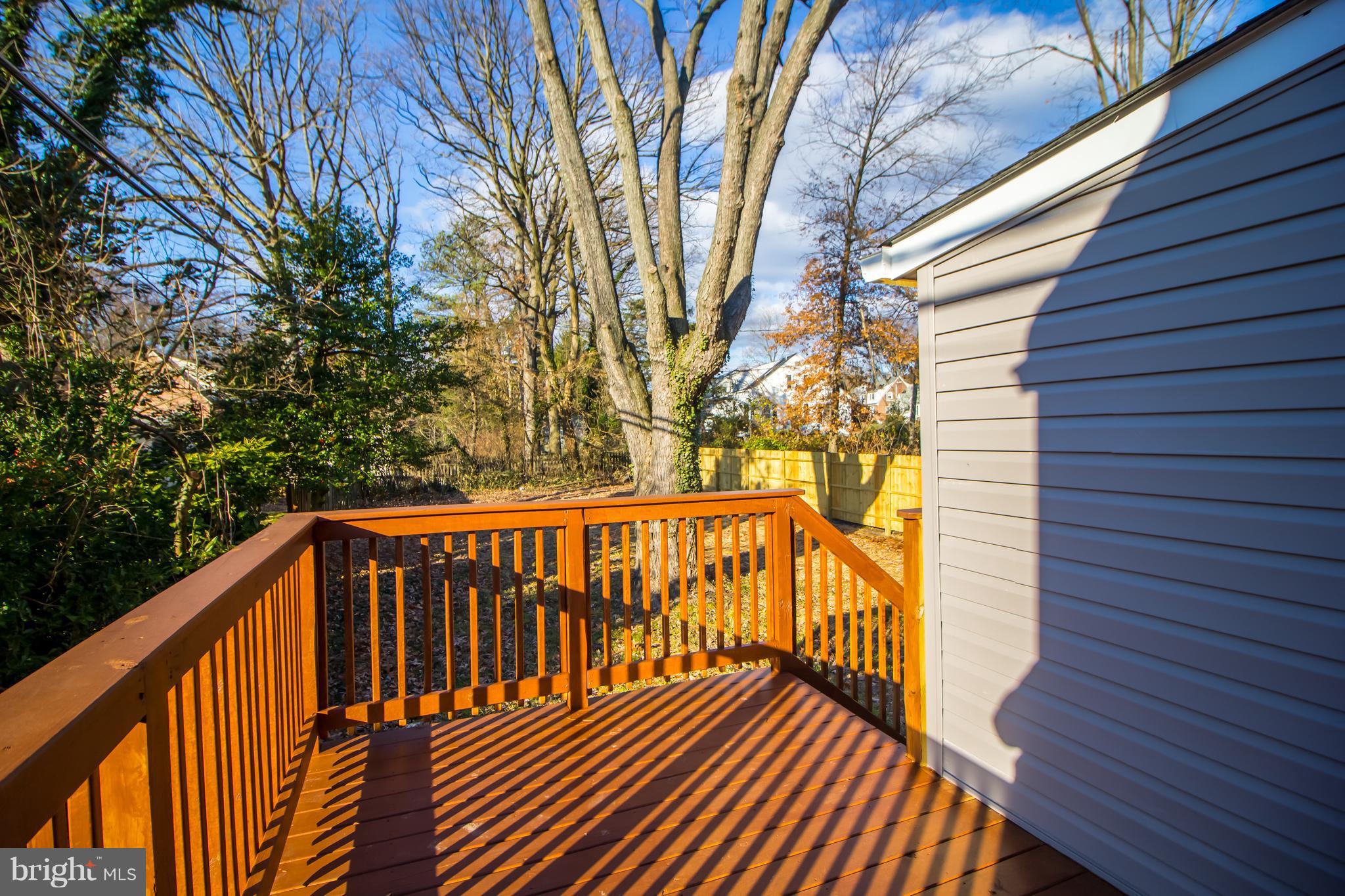 6500 Maplewood Road Baltimore, MD 21212 - Photo 5 of 30 Back Deck for the Weber
