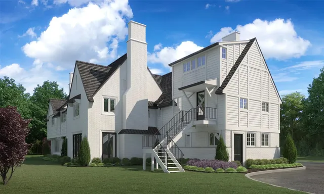 a view of house with yard