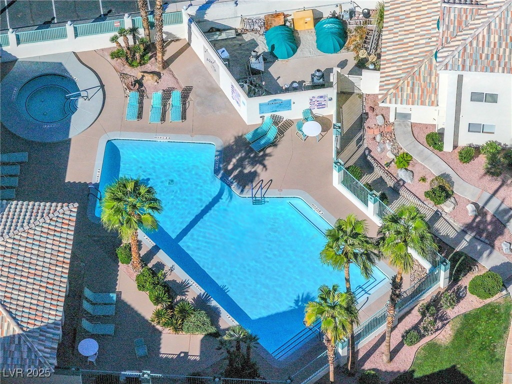3550 Bay Sands Drive, Unit 3066 Laughlin, NV 89029 - Photo 22 of 24 Aerial View of the main pool