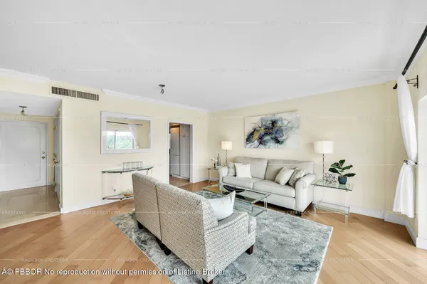 a view of a living room