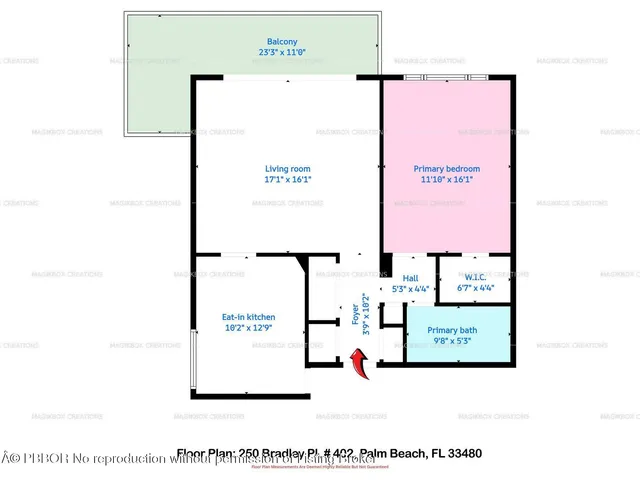$10,000 | 250 Bradley Place, Unit 402, Palm Beach, FL 33480