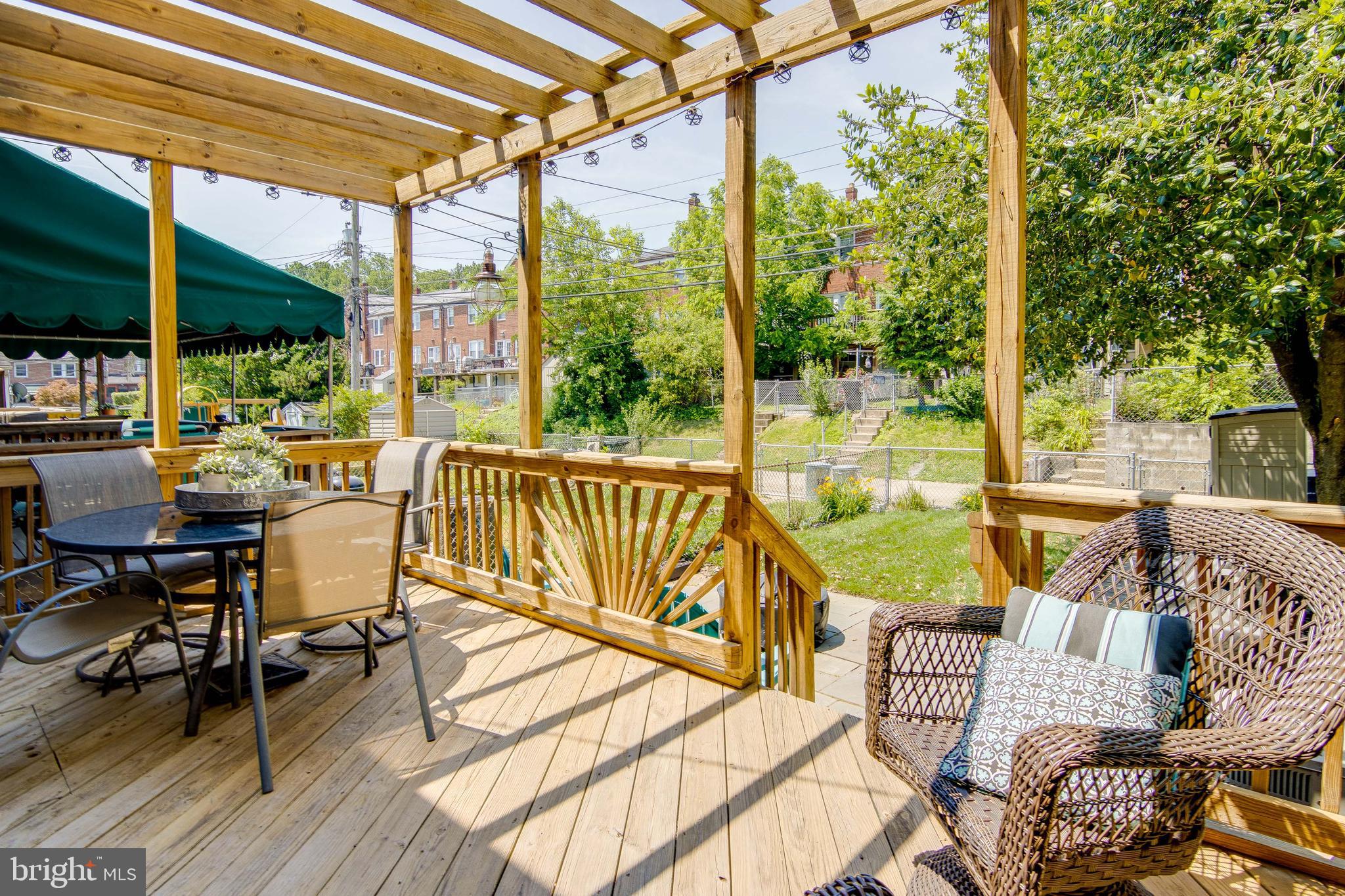 328 Greenlow Road Catonsville, MD 21228 - Photo 40 of 49 Large deck for entertaining!