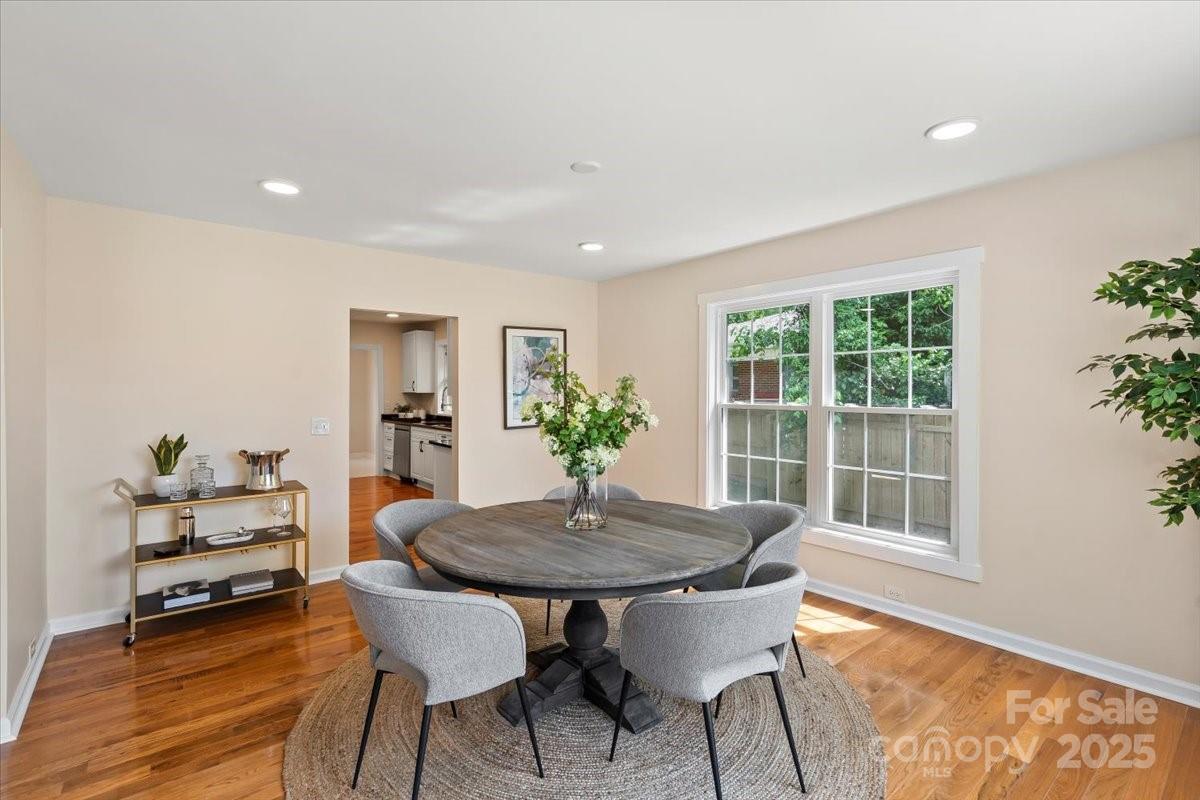 6034 Tuckaseegee Road Charlotte, NC 28208 - Photo 11 of 35 a view of a dining room with furniture window and outside view