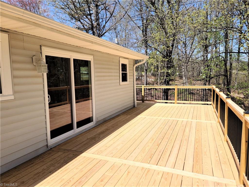 1332 Gentry Farm Road King, NC 27021 - Photo 21 of 24 Deck angle 2