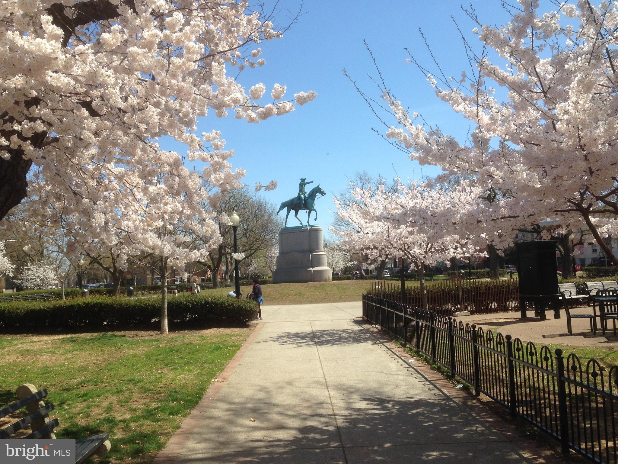 520 E Street Northeast, Unit 401 Washington, DC 20002 - Photo 22 of 23 a view of a pathway with a wrought fence