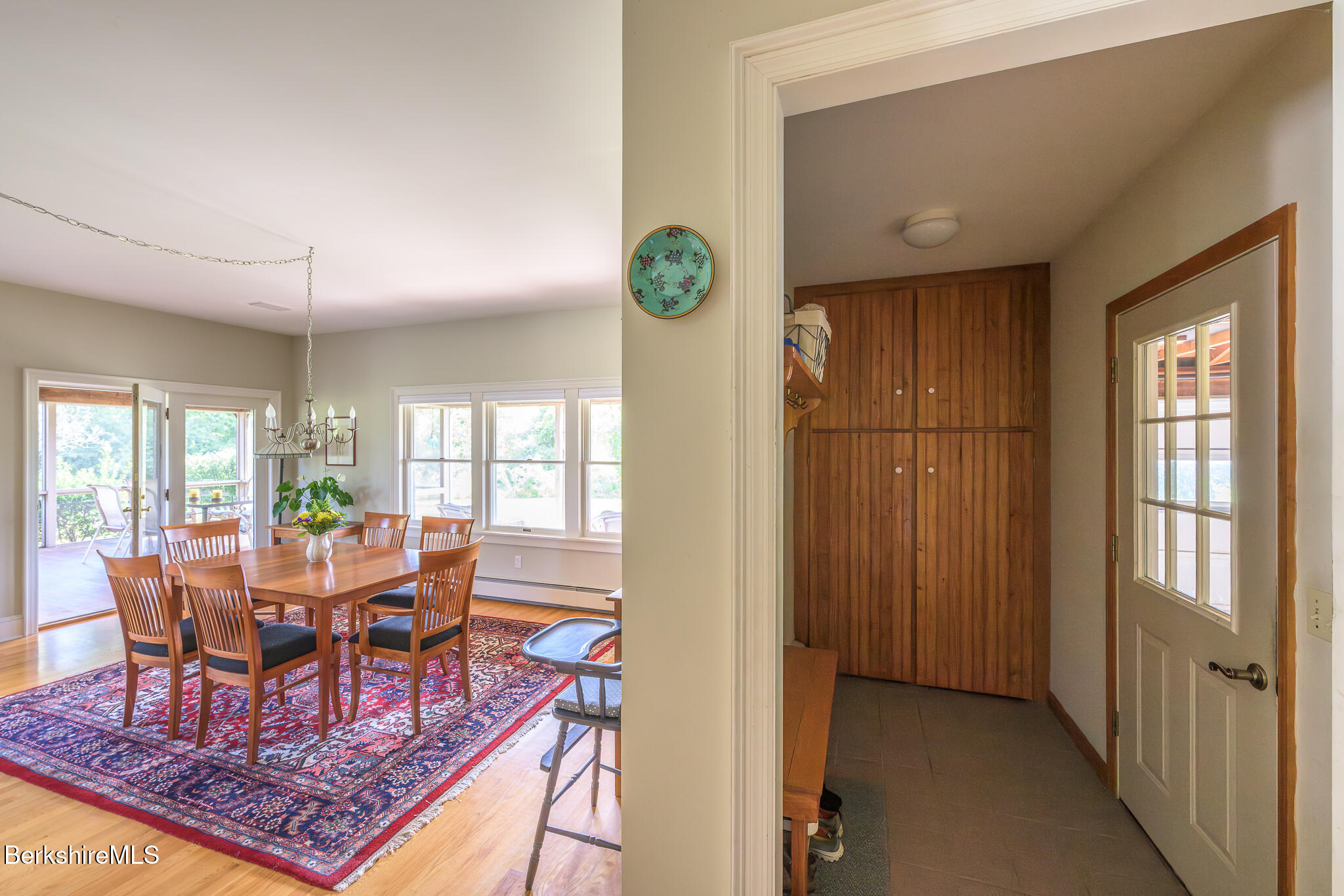 51 Albany Road West Stockbridge, MA 01266 - Photo 22 of 58 a view of a dining room with furniture window and outside view