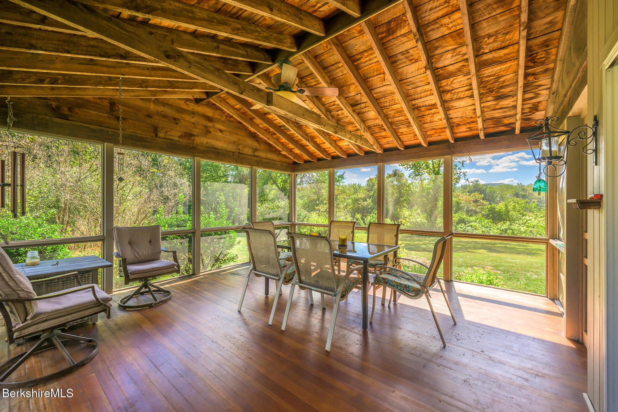 51 Albany Road West Stockbridge, MA 01266 - Photo 25 of 58 a view of a room with wooden floor and furniture