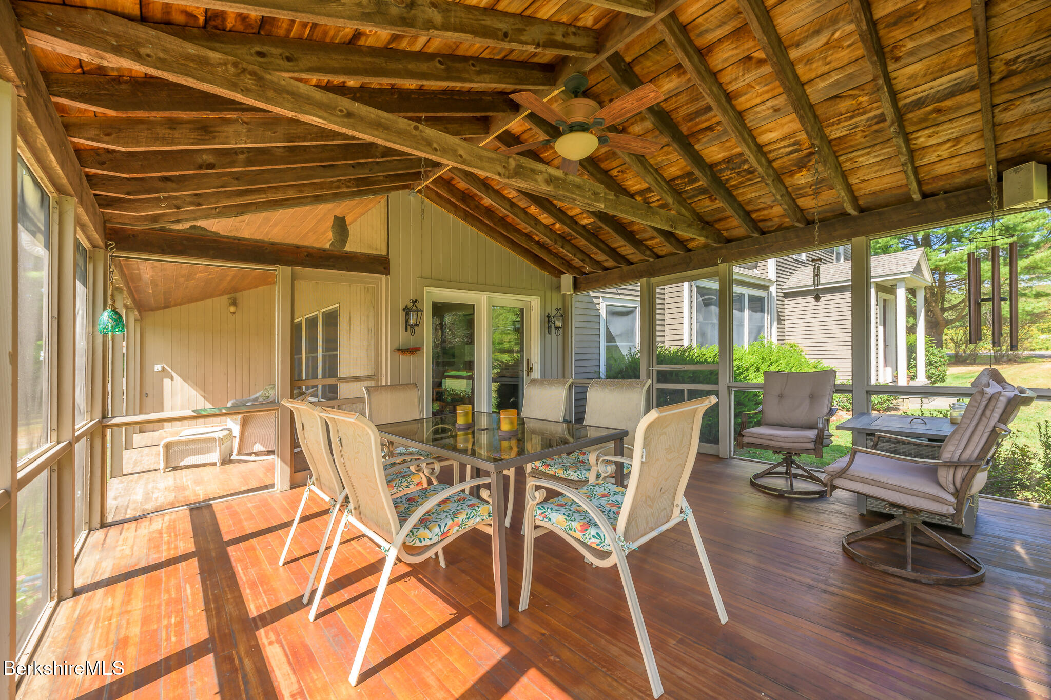 51 Albany Road West Stockbridge, MA 01266 - Photo 26 of 58 a view of a dining room with furniture and wooden floor