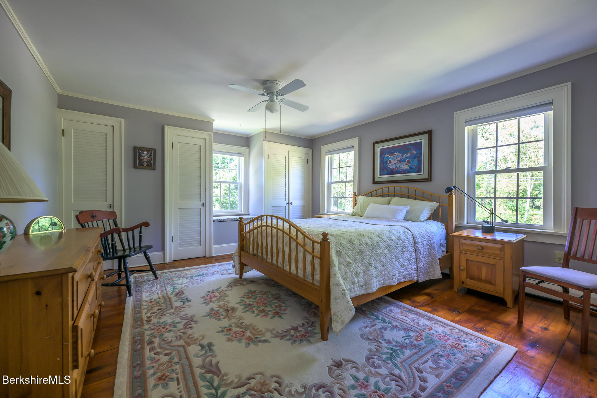 51 Albany Road West Stockbridge, MA 01266 - Photo 32 of 58 a bedroom with a bed chair and a window