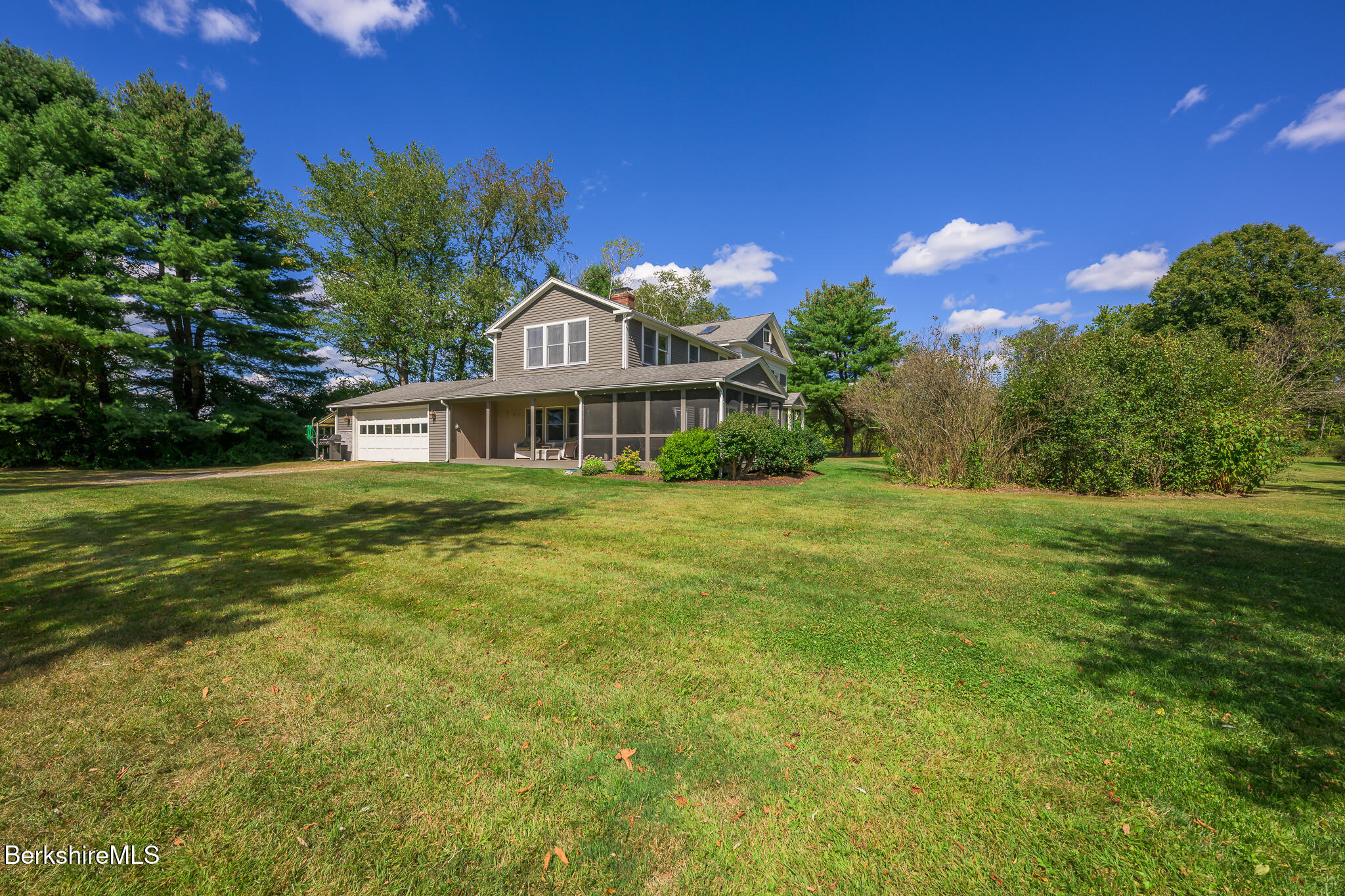 51 Albany Road West Stockbridge, MA 01266 - Photo 46 of 58 a front view of a house with a yard