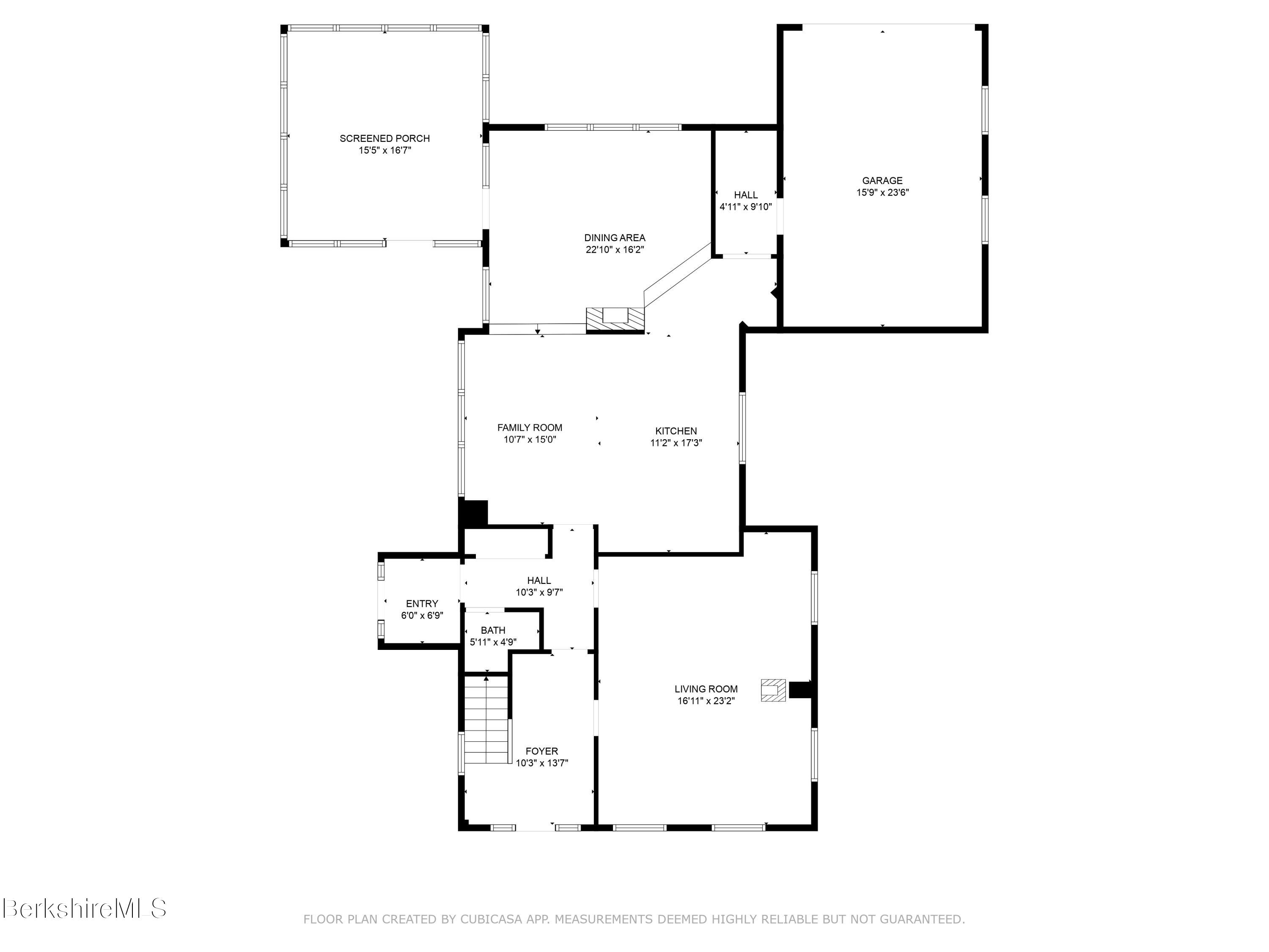51 Albany Road West Stockbridge, MA 01266 - Photo 54 of 58 a picture of floor plan