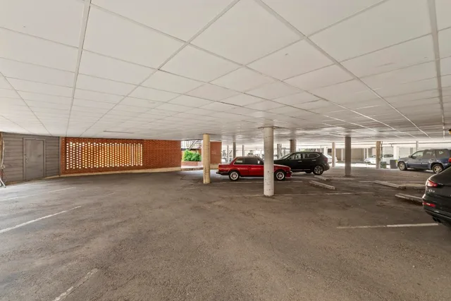 a view of parking area