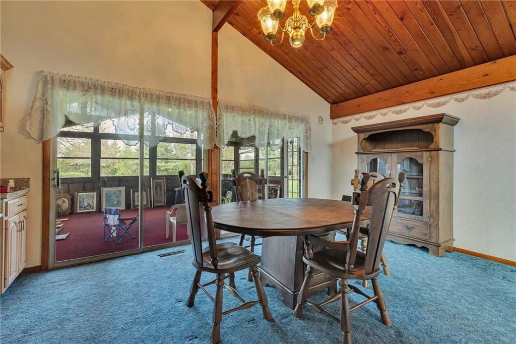 145 Oakhill Road Aliquippa, PA 15001 - Photo 9 of 23 a view of a dining room with furniture and window