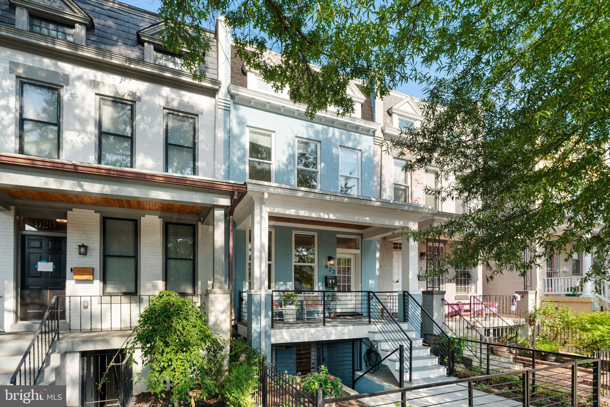922 8th Street Northeast Washington, DC 20002 - Photo 1 of 44 front view of a brick house with a large windows