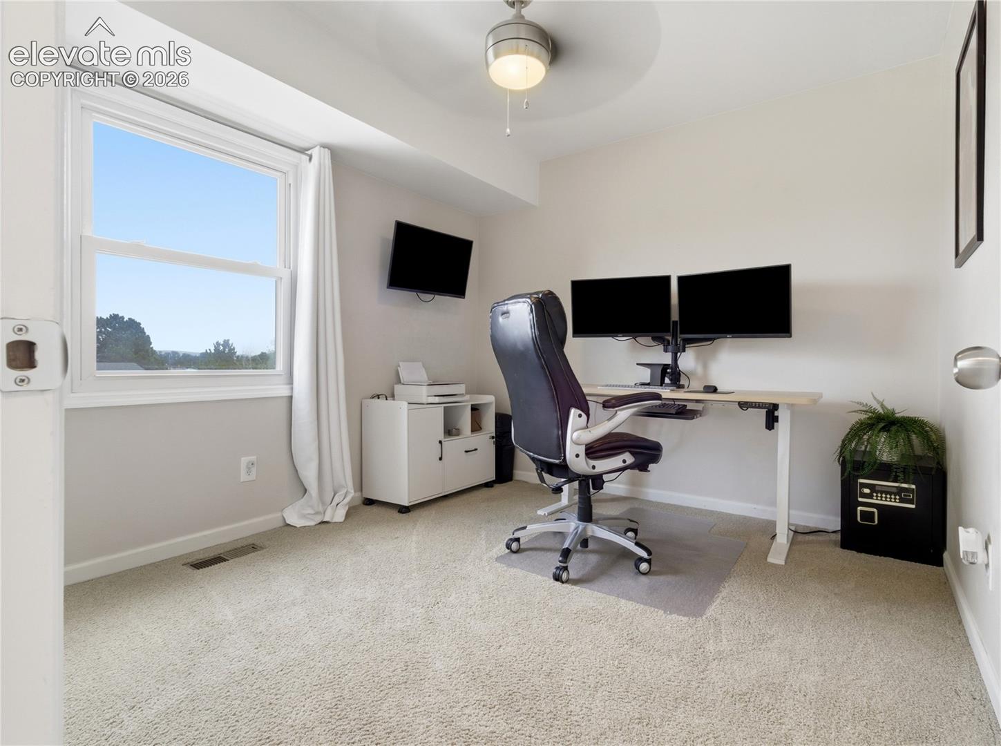 329 Raspberry Lane Monument, CO 80132 - Photo 20 of 25 Secondary bedroom being used as an office