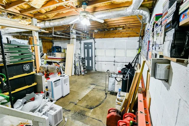a view of kitchen and utility room