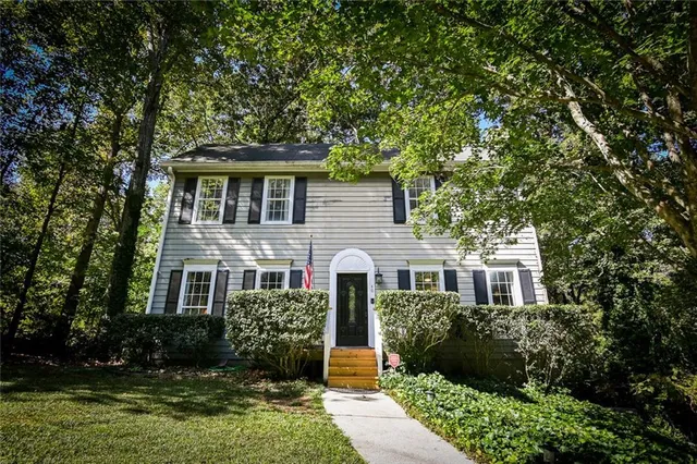 front view of a house