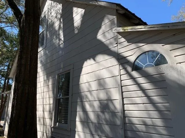 a view of a street with houses