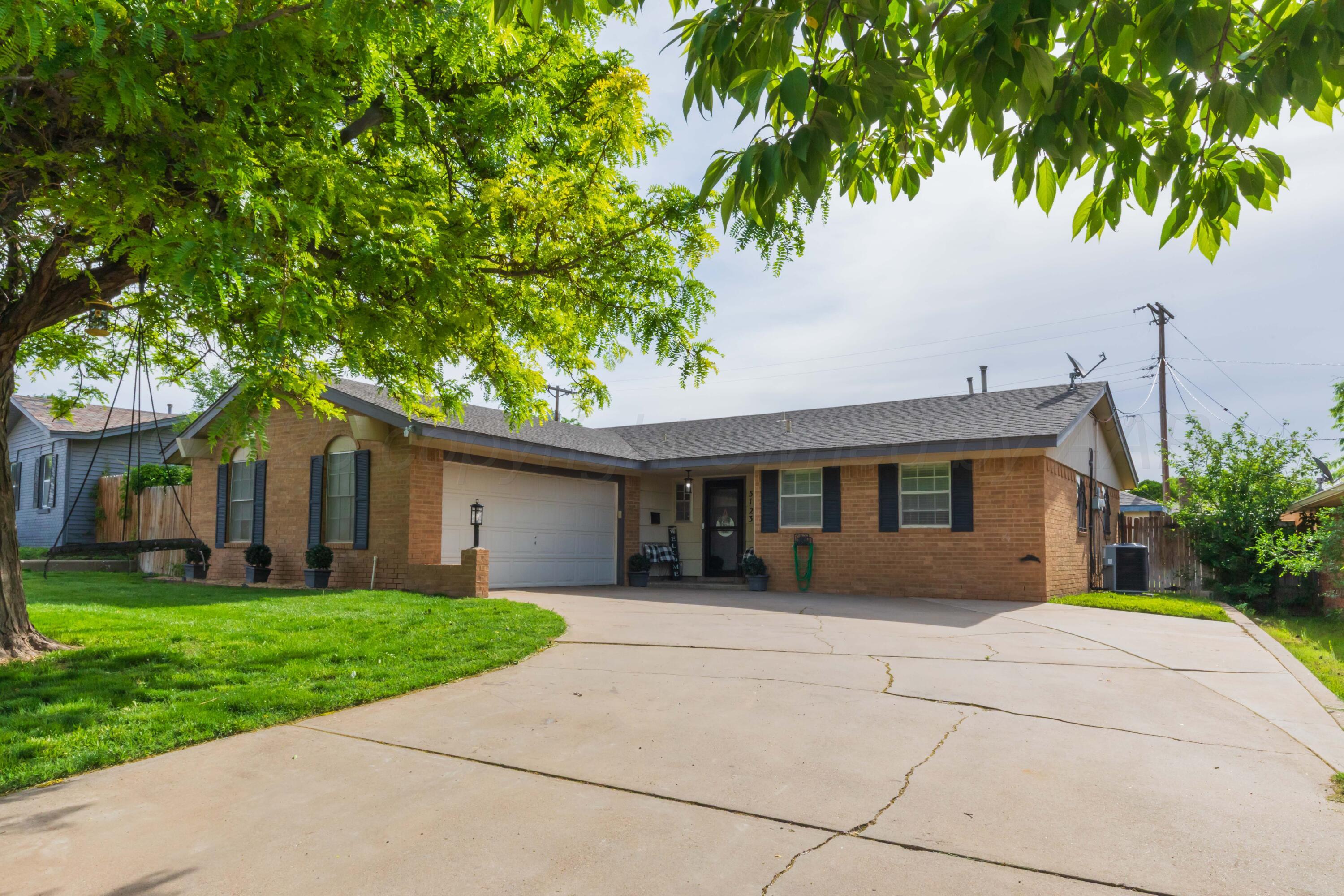 5123 Benton Drive Amarillo, TX 79110 - Photo 1 of 34 FRONT VIEW 1