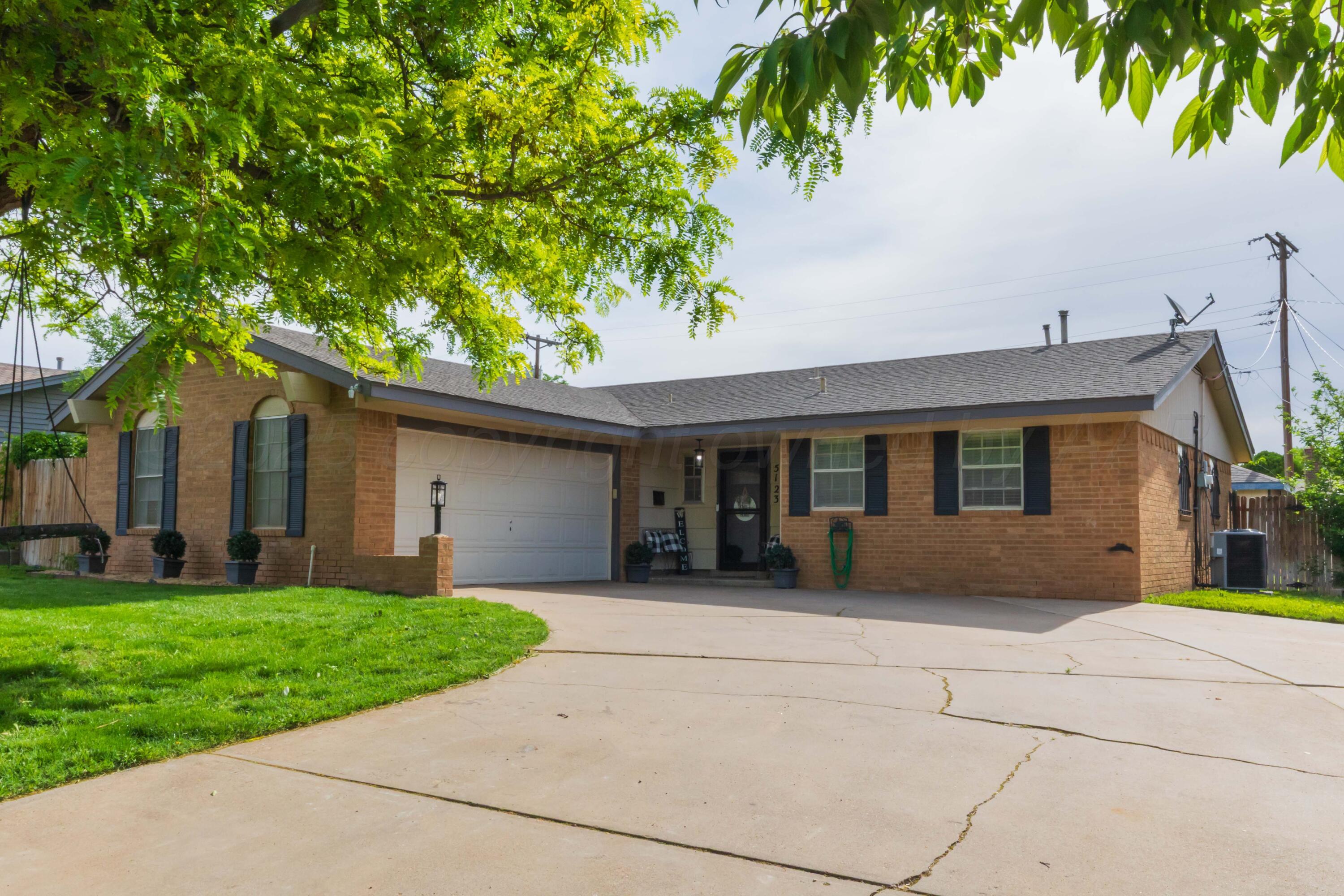 5123 Benton Drive Amarillo, TX 79110 - Photo 2 of 34 FRONT VIEW 2