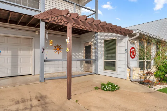a view of a house with a outdoor space