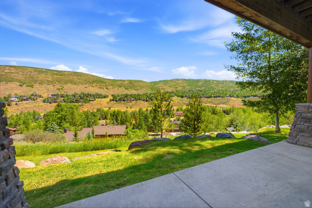 3148 Lower Saddleback Road Park City, UT 84098 - Photo 52 of 67 Expansive outdoor patio with concrete flooring