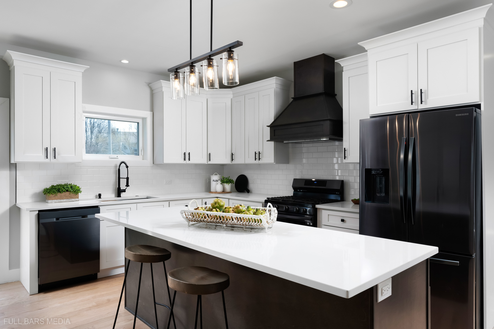 4019 Faith Lane St. Charles, IL 60174 - Photo 8 of 38 a kitchen with stainless steel appliances a sink a stove a refrigerator and cabinets