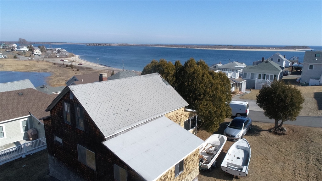 an aerial view of a