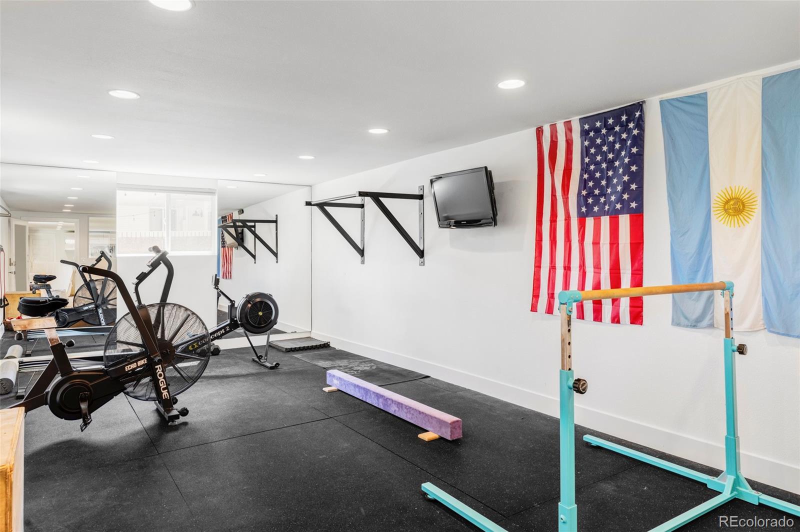3370 Ward Road Wheat Ridge, CO 80033 - Photo 38 of 42 a view of a room with gym equipment
