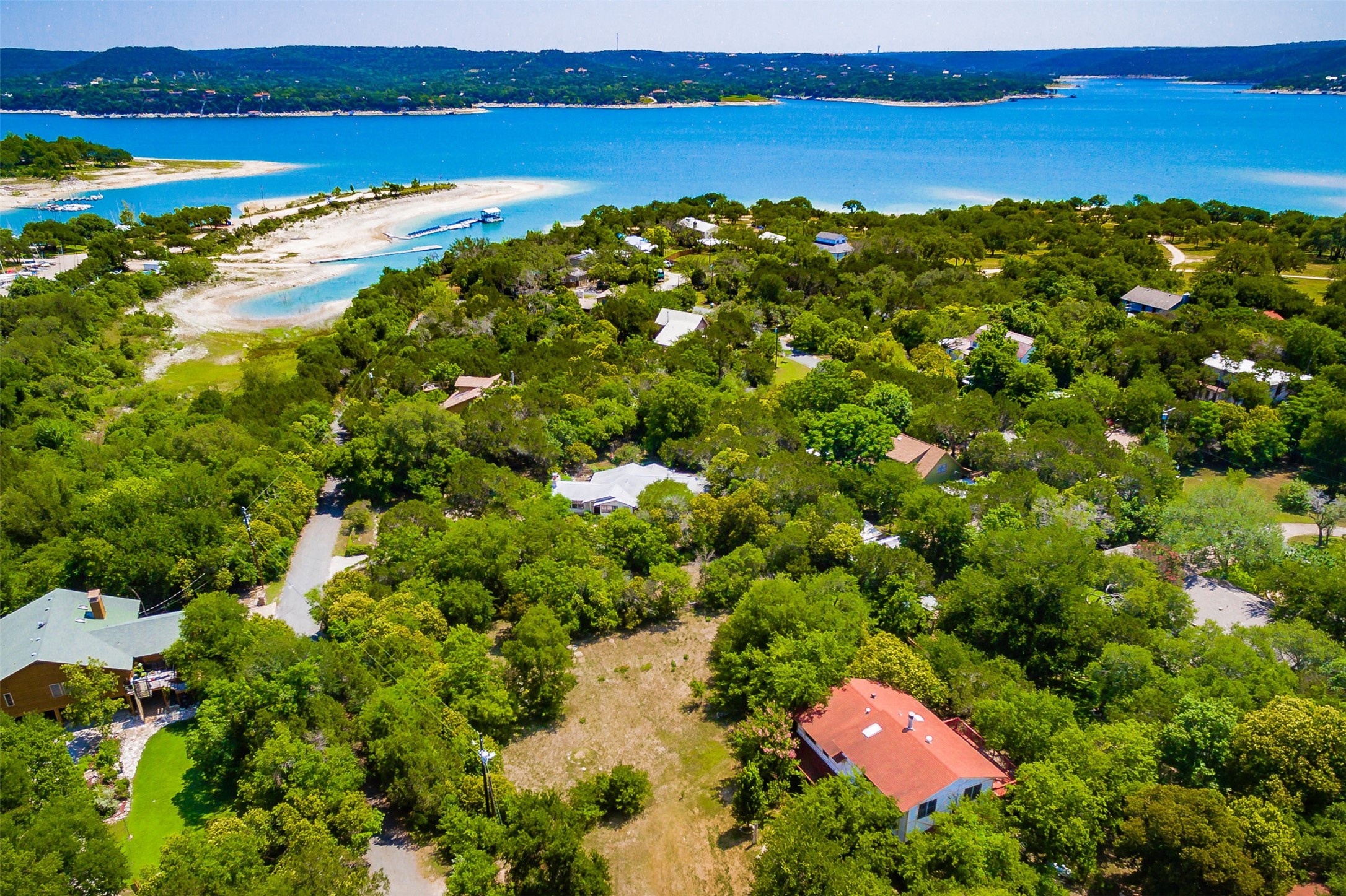 5799 Rittenhouse Shore Drive Austin, TX 78734 - Photo 1 of 1 Photo taken when Lake Travis was full. Currently there is more beach area.