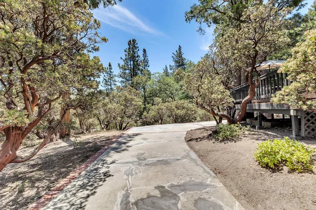 a terrace with outdoor seating and potted plants