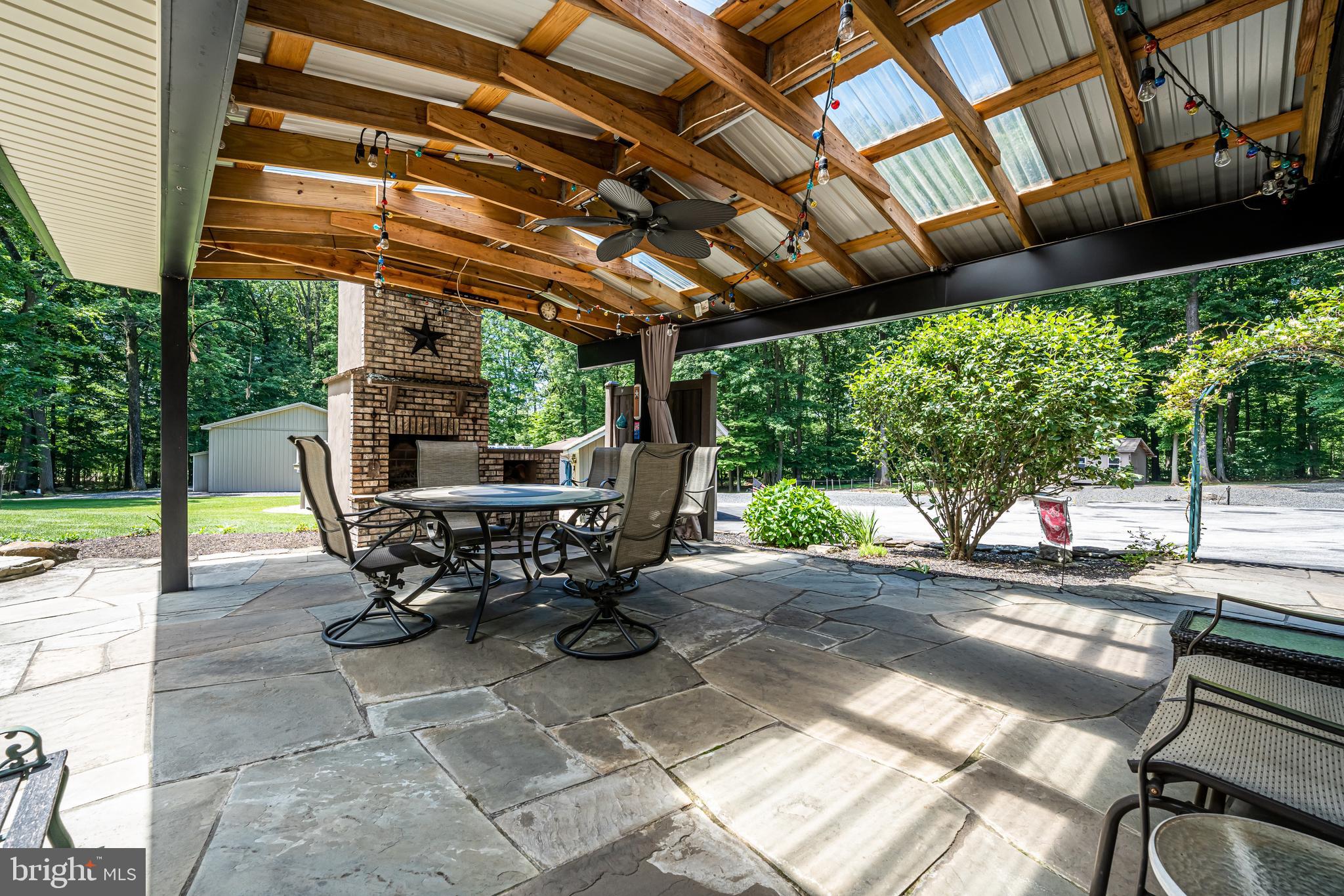 1949 Upper Ridge Road Green Lane, PA 18054 - Photo 44 of 92 Covered rear patio