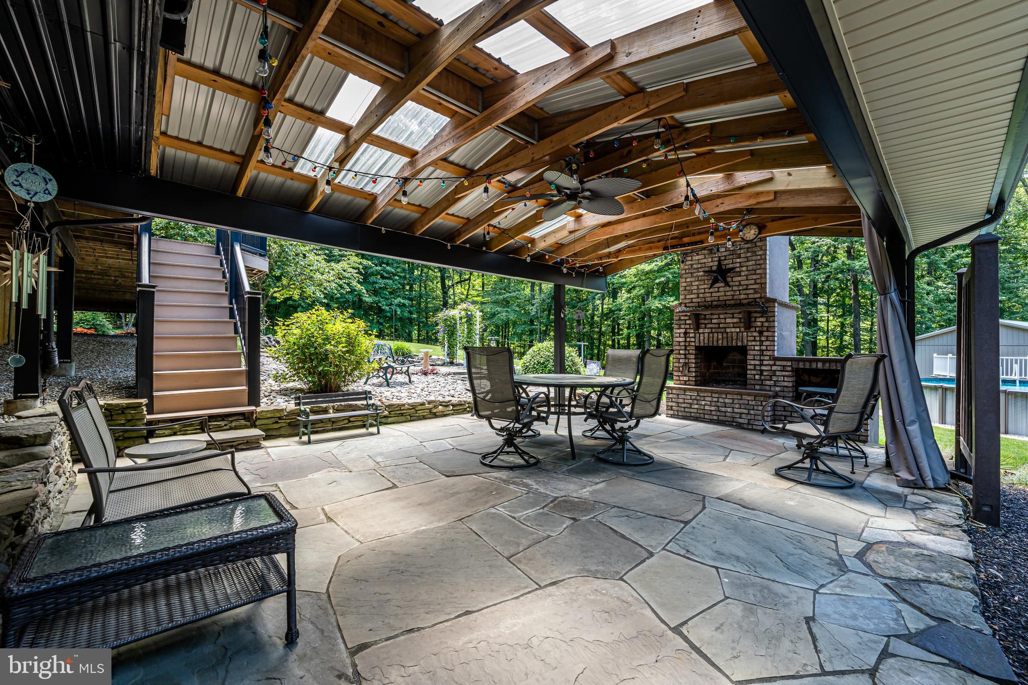 1949 Upper Ridge Road Green Lane, PA 18054 - Photo 45 of 92 Covered rear porch