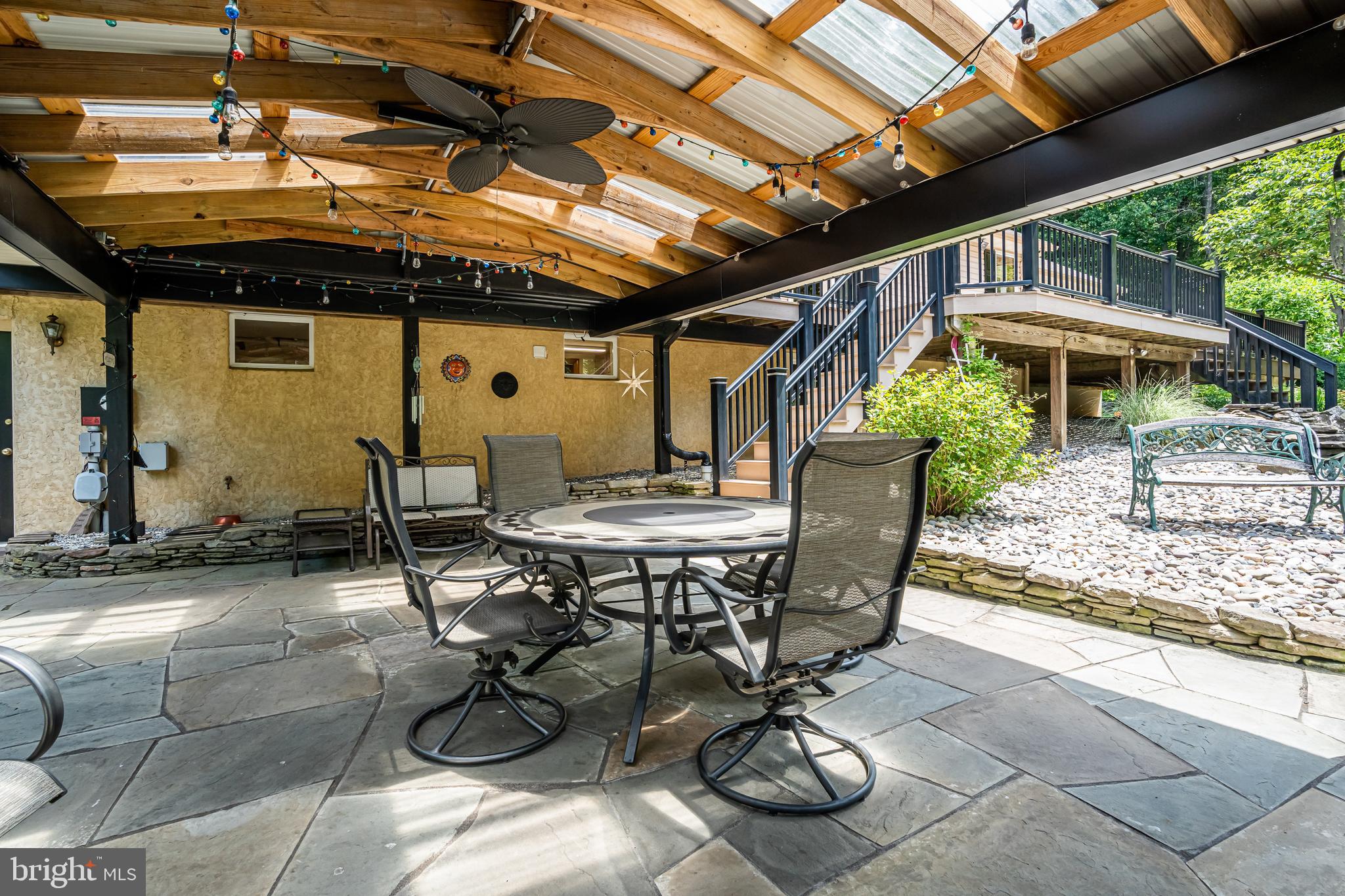 1949 Upper Ridge Road Green Lane, PA 18054 - Photo 48 of 92 Covered rear patio