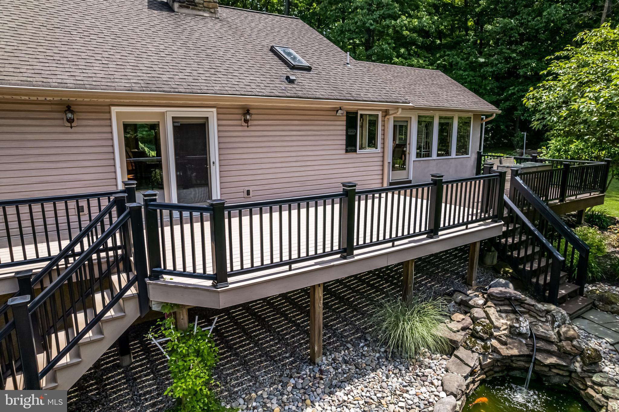 1949 Upper Ridge Road Green Lane, PA 18054 - Photo 51 of 92 Rear deck