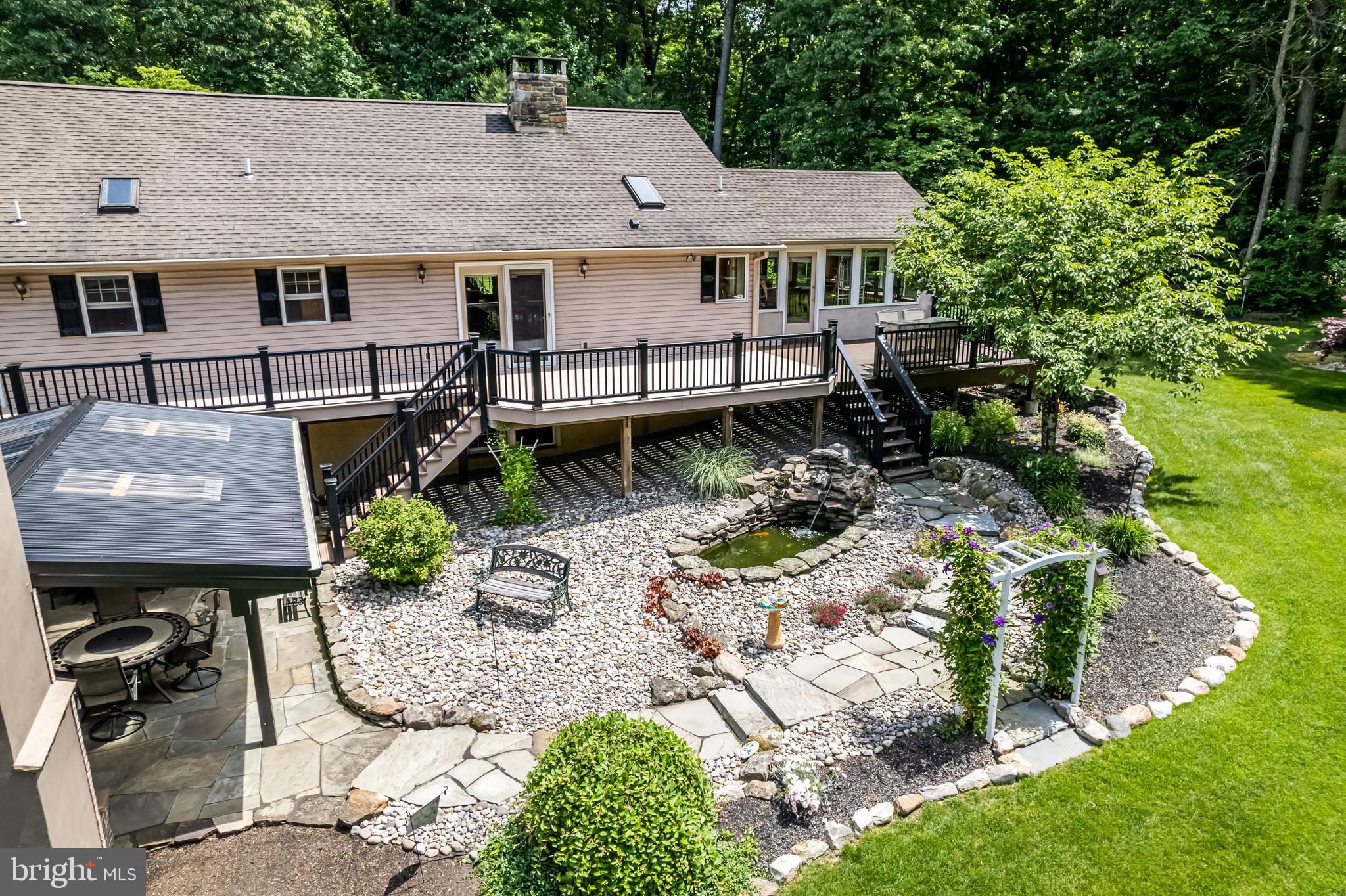 1949 Upper Ridge Road Green Lane, PA 18054 - Photo 53 of 92 Rear of home