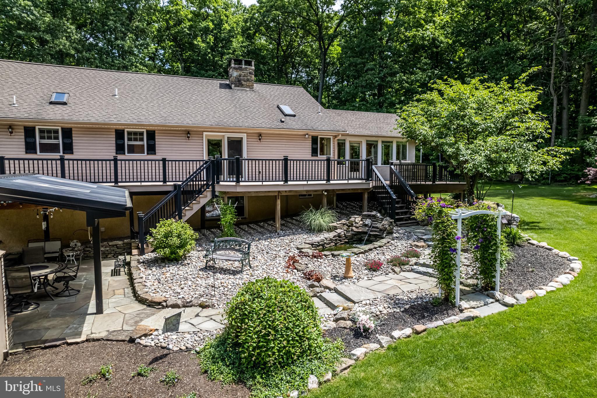 1949 Upper Ridge Road Green Lane, PA 18054 - Photo 54 of 92 Rear of home